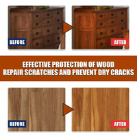 Scratch repair wax