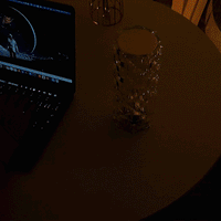 Crystal Rose Lamp